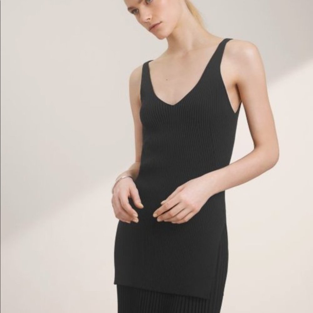 Babaton Ardie Knit Top in Nude NWT - Picture 1 of 6